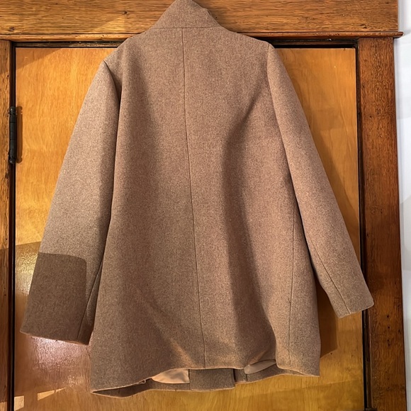 J Crew Mercantile Wool Blend Cocoon Coat - Picture 2 of 4